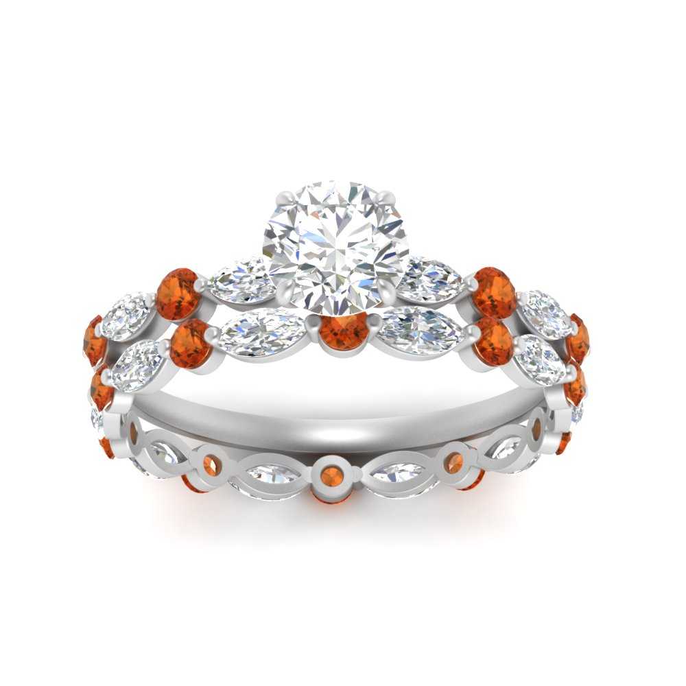 round-orange-sapphire-floating-marquise-accent-ring-with-eternity-wedding-band-in-white-gold-FDEWB9398ROGSAORANGLE5-NL-WG.jpg?v=1758802330