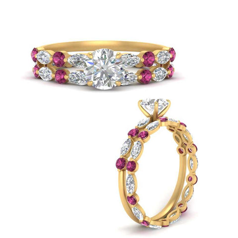 round-pink-sapphire-floating-marquise-accent-ring-with-eternity-wedding-band-in-yellow-gold-FDEWB9398ROGSADRPIANGEL3-NL-YG.jpg?v=1758802258