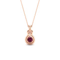 Thumbnail 32 - round-pink-sapphire-solitaire-infinity-knot-pendant-in-rose-gold