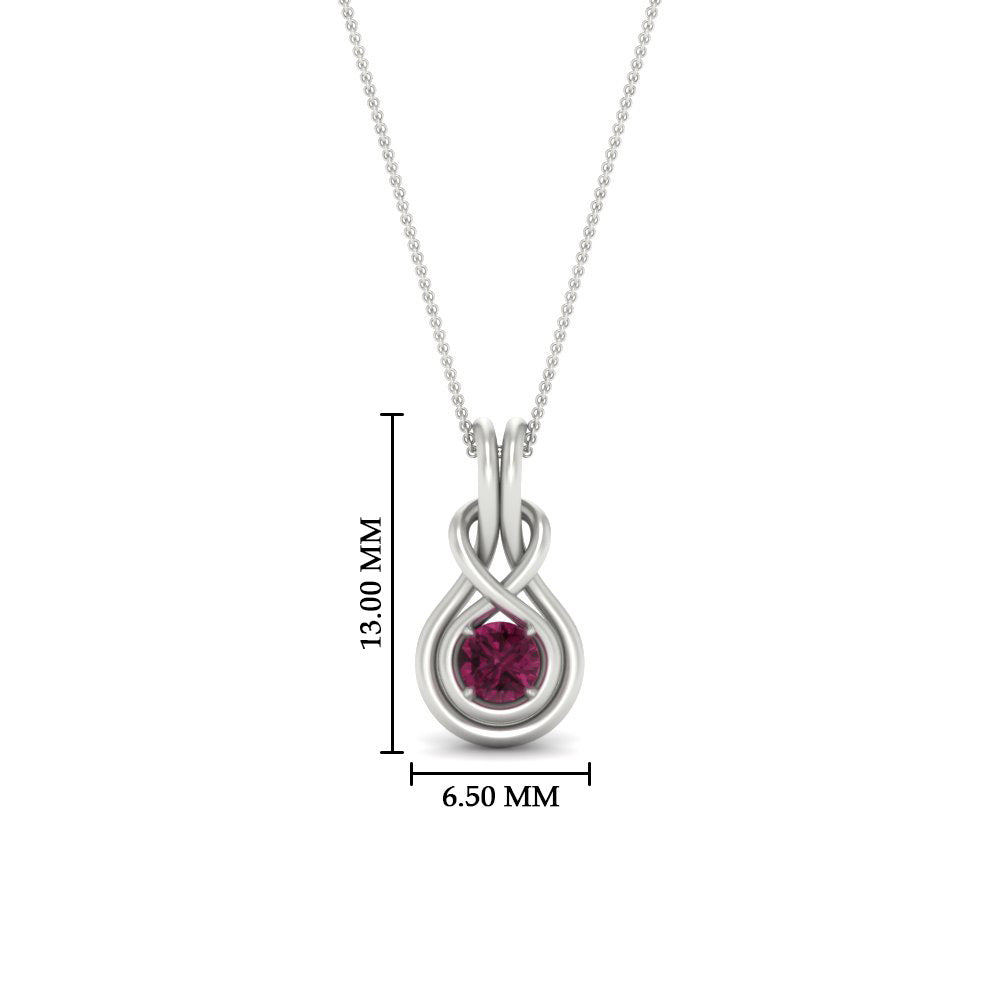 round-pink-sapphire-solitaire-infinity-knot-pendant-in-white-gold