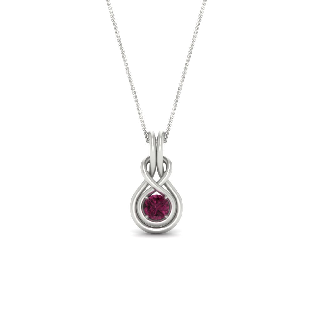 round-pink-sapphire-solitaire-infinity-knot-pendant-in-white-gold