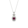 Thumbnail 37 - round-pink-sapphire-solitaire-infinity-knot-pendant-in-white-gold