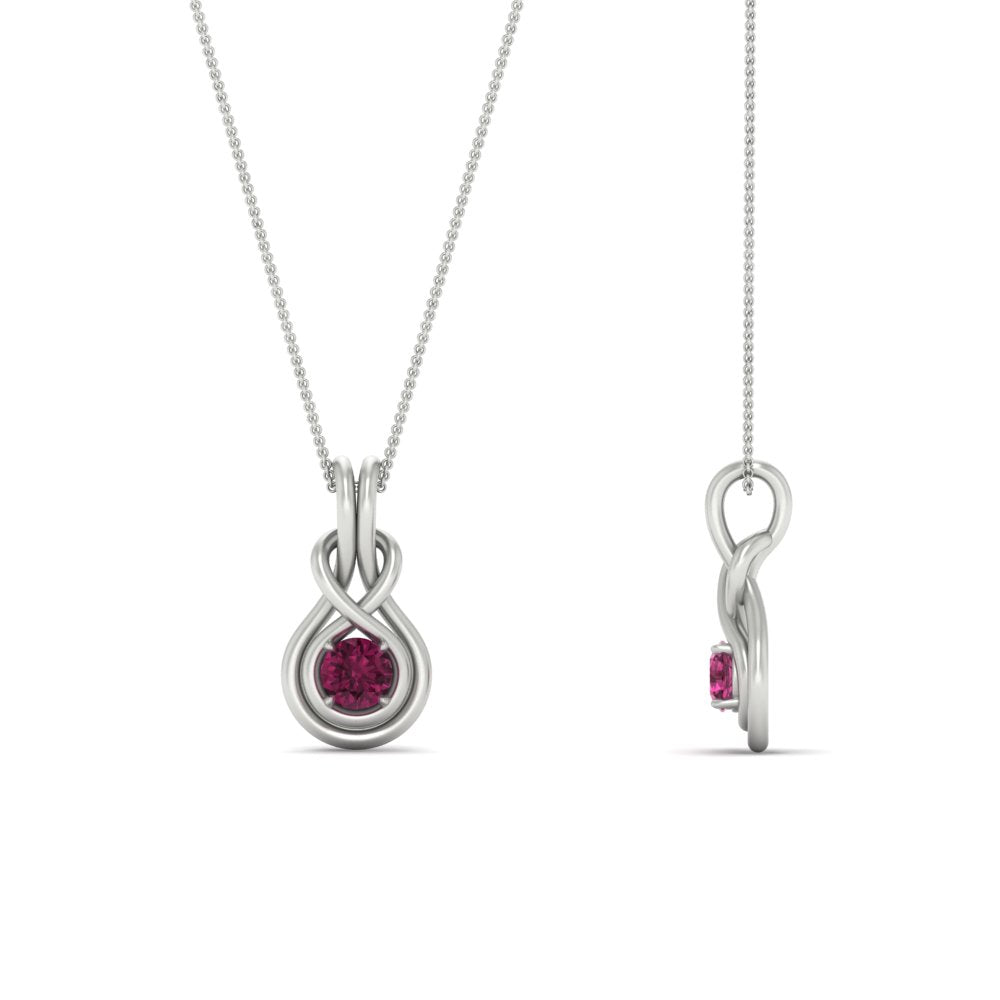 round-pink-sapphire-solitaire-infinity-knot-pendant-in-white-gold