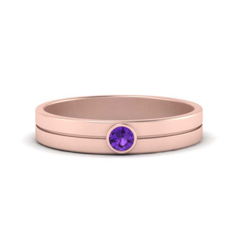 round-inlay-high-polish-mens-engagement-ring