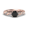 Load image into Gallery viewer, round-rope-black-diamond-engagement-ring-in-rose-gold-FD9127RORGBK-NL-RG-GS.jpg