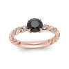Load image into Gallery viewer, round-rope-black-diamond-engagement-ring-in-rose-gold-FD9127RORGBK-NL-RG-GS.jpg