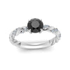 Load image into Gallery viewer, round-rope-black-diamond-engagement-ring-in-white-gold-FD9127RORGBK-NL-WG-GS.jpg