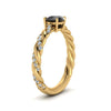 Load image into Gallery viewer, round-rope-black-diamond-engagement-ring-in-yellow-gold-FD9127RORGBK-NL-YG-GS.jpg