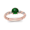 Load image into Gallery viewer, round-rope-emerald-engagement-ring-in-rose-gold-FD9127RORGEM-NL-RG-GS.jpg