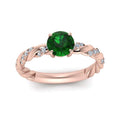 Thumbnail 41 - round-rope-emerald-engagement-ring-in-rose-gold-FD9127RORGEM-NL-RG-GS.jpg