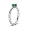 Load image into Gallery viewer, round-rope-emerald-engagement-ring-in-white-gold-FD9127RORGEM-NL-WG-GS.jpg