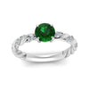 Load image into Gallery viewer, round-rope-emerald-engagement-ring-in-white-gold-FD9127RORGEM-NL-WG-GS.jpg