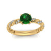 Load image into Gallery viewer, round-rope-emerald-engagement-ring-in-yellow-gold-FD9127RORGEM-NL-YG-GS.jpg