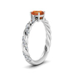 Load image into Gallery viewer, round-rope-orange-sapphire-engagement-ring-in-white-gold-FD9127RORGOS-NL-WG-GS.jpg
