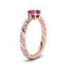 Load image into Gallery viewer, round-rope-pink-sapphire-engagement-ring-in-rose-gold-FD9127RORGPS-NL-RG-GS.jpg
