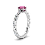 Load image into Gallery viewer, round-rope-pink-sapphire-engagement-ring-in-white-gold-FD9127RORGPS-NL-WG-GS.jpg
