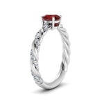 Load image into Gallery viewer, round-rope-ruby-engagement-ring-in-white-gold-FD9127RORGRD-NL-WG-GS.jpg
