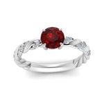 Load image into Gallery viewer, round-rope-ruby-engagement-ring-in-white-gold-FD9127RORGRD-NL-WG-GS.jpg
