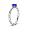 Load image into Gallery viewer, round-rope-sapphire-engagement-ring-in-white-gold-FD9127RORGBS-NL-WG-GS.jpg