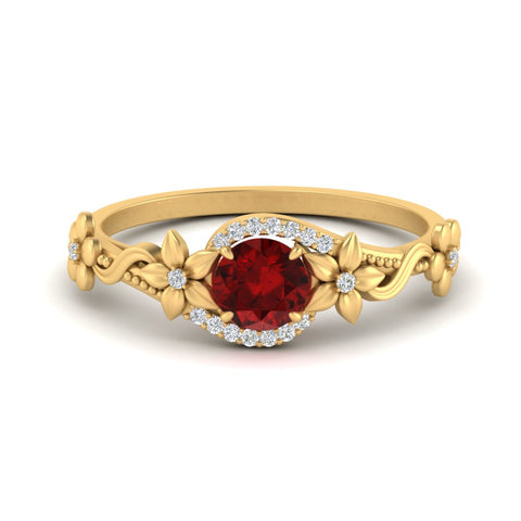 round-ruby-and-diamond-flower-engagement-ring-in-FD10057RORGRUDRANGLE3-NL-YG-GS