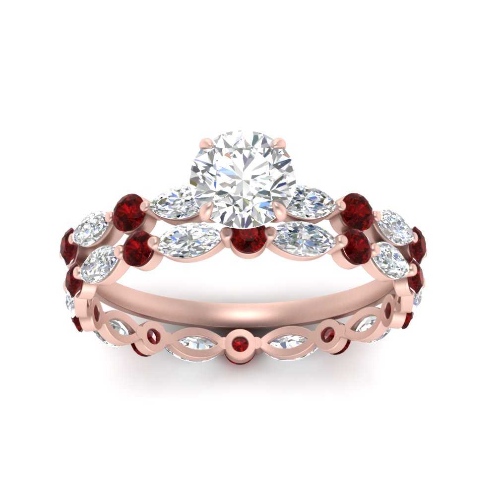 round-ruby-floating-marquise-accent-ring-with-eternity-wedding-band-in-rose-gold-FDEWB9398ROGRUDRANGLE5-NL-RG.jpg?v=1758802329