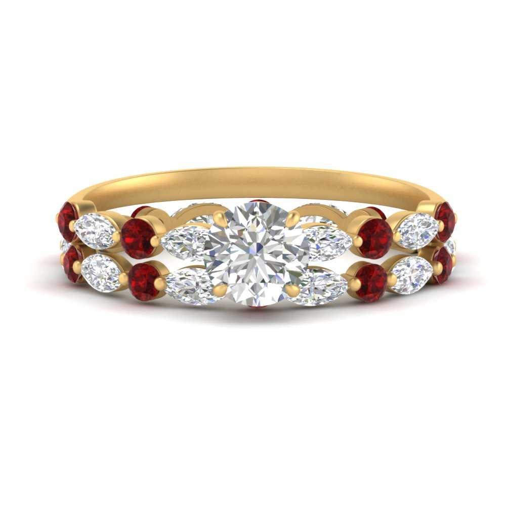 round-ruby-floating-marquise-accent-ring-with-eternity-wedding-band-in-yellow-gold-FDEWB9398ROGRUDR-NL-YG.jpg?v=1758802197