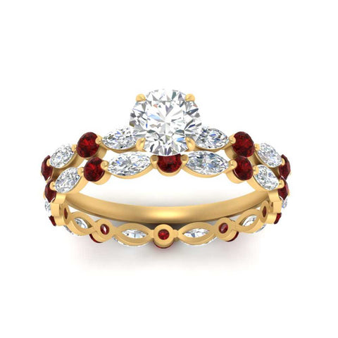 round-ruby-floating-marquise-accent-ring-with-eternity-wedding-band-in-yellow-gold-FDEWB9398ROGRUDRANGLE5-NL-YG.jpg?v=1758802259
