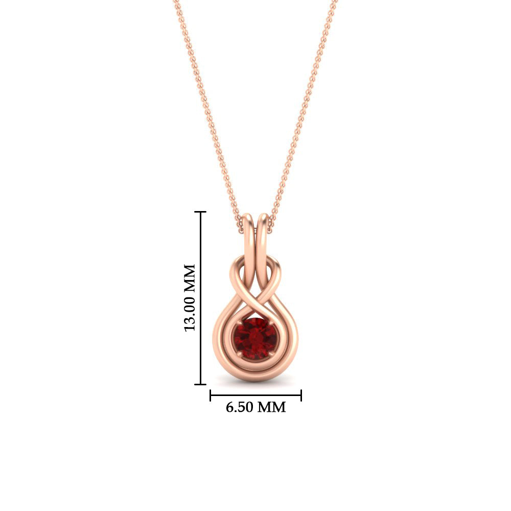 round-ruby-solitaire-infinity-knot-pendant-in-rose-gold