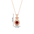Thumbnail 63 - round-ruby-solitaire-infinity-knot-pendant-in-rose-gold