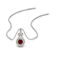 Thumbnail 66 - round-ruby-solitaire-infinity-knot-pendant-in-white-gold