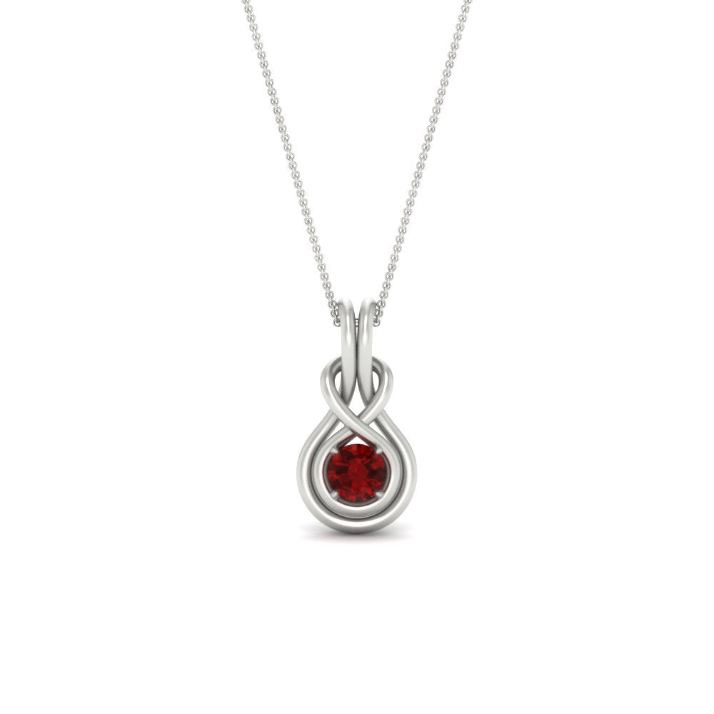 round-ruby-solitaire-infinity-knot-pendant-in-white-gold
