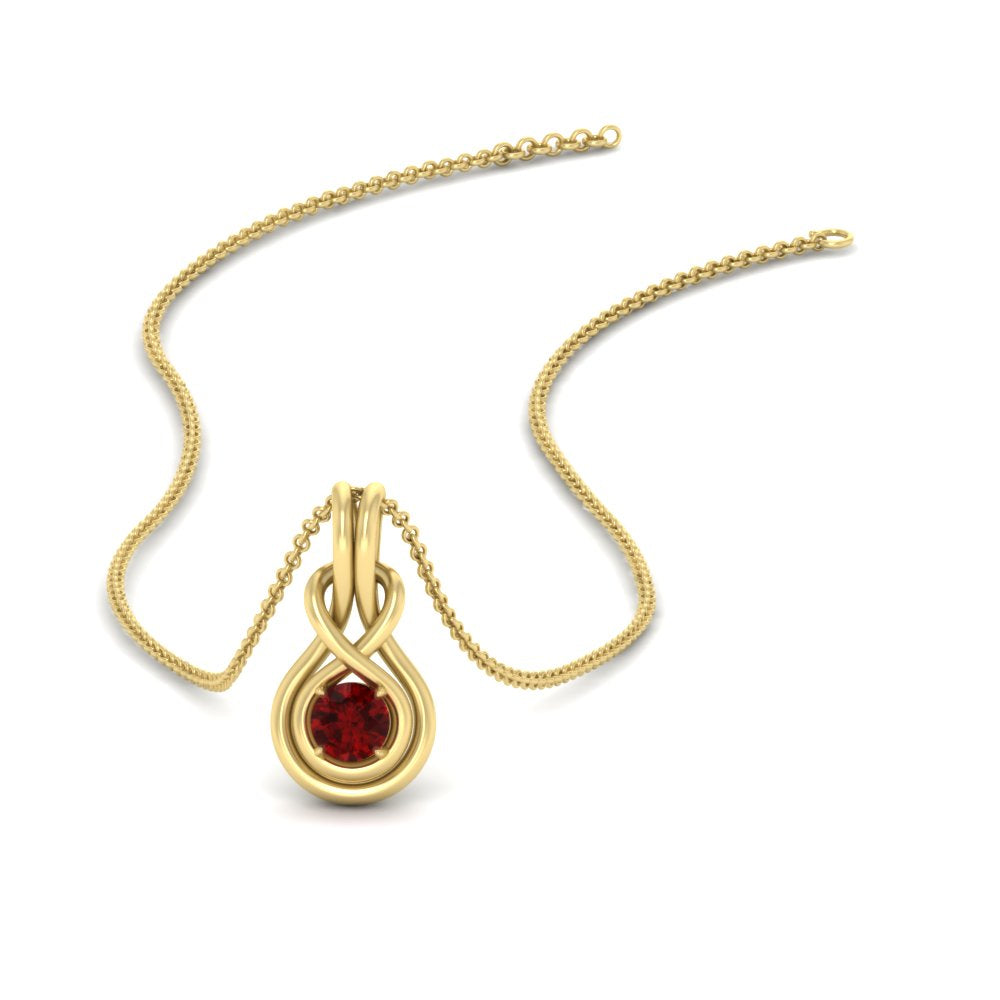 round-ruby-solitaire-infinity-knot-pendant-in-yellow-gold