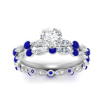 Load image into Gallery viewer, round-sapphire-floating-marquise-accent-ring-with-eternity-wedding-band-in-white-gold-FDEWB9398ROGSABLANGLE5-NL-WG.jpg?v=1758802331
