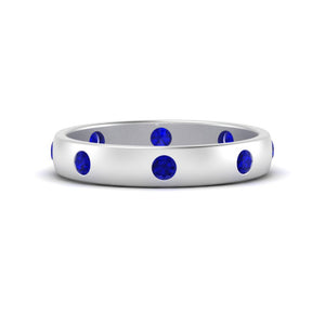 Diamond Flush Eternity Wedding Band