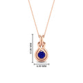 Thumbnail 18 - round-sapphire-solitaire-infinity-knot-pendant-in-rose-gold