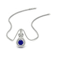 Thumbnail 21 - round-sapphire-solitaire-infinity-knot-pendant-in-white-gold