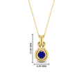 Thumbnail 28 - round-sapphire-solitaire-infinity-knot-pendant-in-yellow-gold