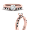 Load image into Gallery viewer, round-solitaire-engagement-ring-with-black-diamond-band-in-FD9334ROGBLACKANGLE3-NL-RG-B1