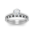 Thumbnail 55 - round-solitaire-engagement-ring-with-black-diamond-band-in-FD9334ROGBLACKANGLE3-NL-WG-B1