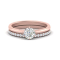 Thumbnail 1 - round-solitaire-engagement-ring-with-diamond-band-in-FD9334ROANGLE3-NL-RG-B1