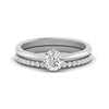 Load image into Gallery viewer, round-solitaire-engagement-ring-with-diamond-band-in-FD9334ROANGLE3-NL-WG-B1