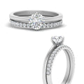 Thumbnail 30 - round-solitaire-engagement-ring-with-diamond-band-in-FD9334ROANGLE3-NL-WG-B1