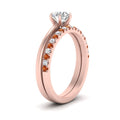 Thumbnail 16 - round-solitaire-engagement-ring-with-orange-sapphire-band-in-FD9334ROGSAORANGLE3-NL-RG-B1