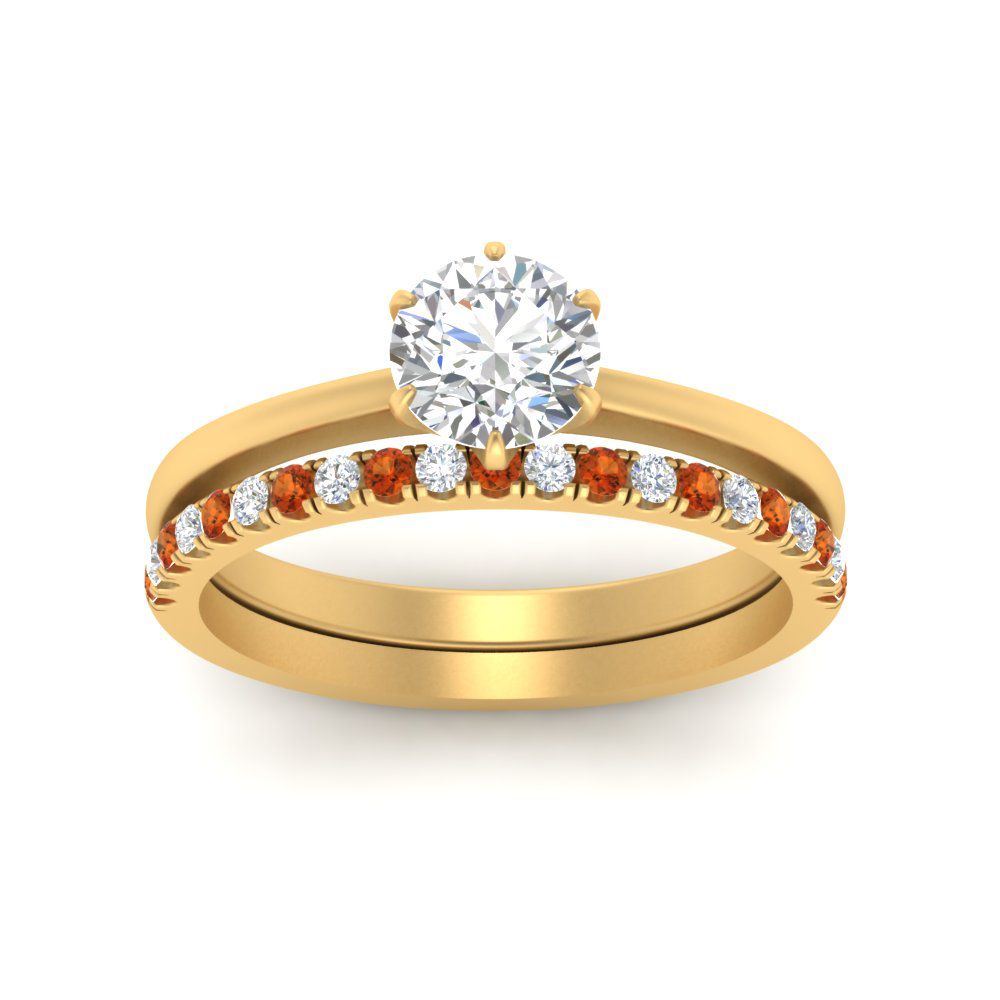 round-solitaire-engagement-ring-with-orange-sapphire-band-in-FD9334ROGSAORANGLE3-NL-YG-B1