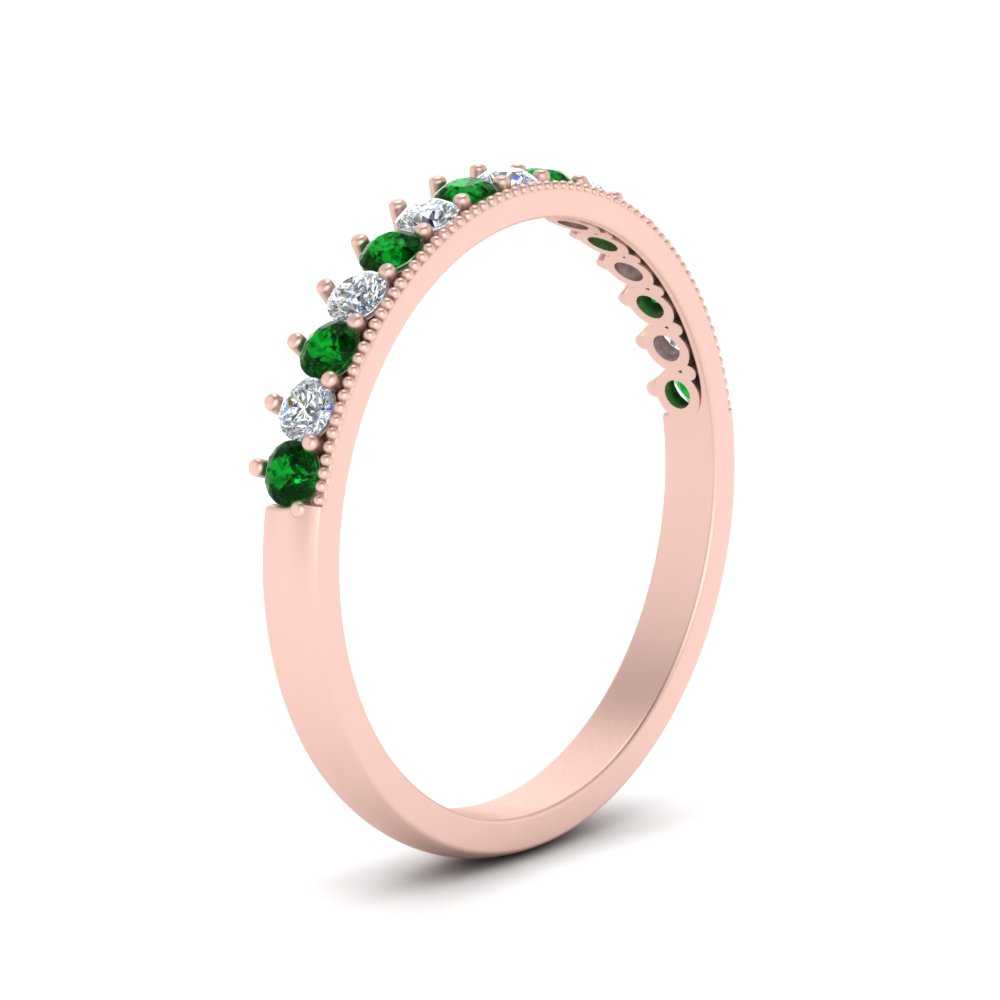 round-stacking-diamond-ring-with-emerald-in-rose-gold-FD123864BGEMGRANGLE3-NL-RG.jpg