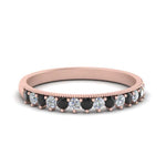 Load image into Gallery viewer, round-stacking-ring-with-black-diamond-in-rose-gold-FD123864BGBLACKANGLE3-NL-RG.jpg
