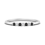 Load image into Gallery viewer, round-stacking-wedding-band-with-black-diamond-in-white-gold-FD122844B2GBLACKANGLE3-NL-WG.jpg
