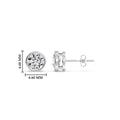 Thumbnail 13 - round-stud-bezel-set-one-carat-earring-in-platinum-FDEAR10516ROANGLE2-1.00-CT-NL-WG-HW.jpg?v=1768907354