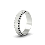 Load image into Gallery viewer, round-white-diamond-mens-wedding-band-with-black-diamond-in-white-gold-fddb1040bgblackangle2-nl-wg.jpg?v=1755775055
