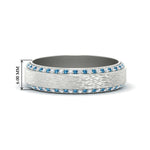 Load image into Gallery viewer, round-white-diamond-mens-wedding-band-with-blue-topaz-in-white-gold-fddb1040bgicblto-nl-wg-hw.jpg?v=1755774134
